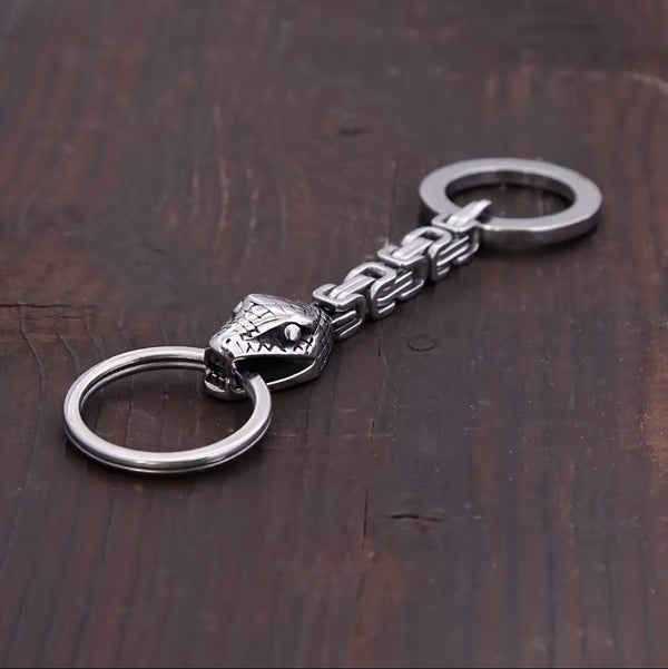 Snake Chain Keyring
