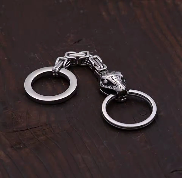 Snake Chain Keyring