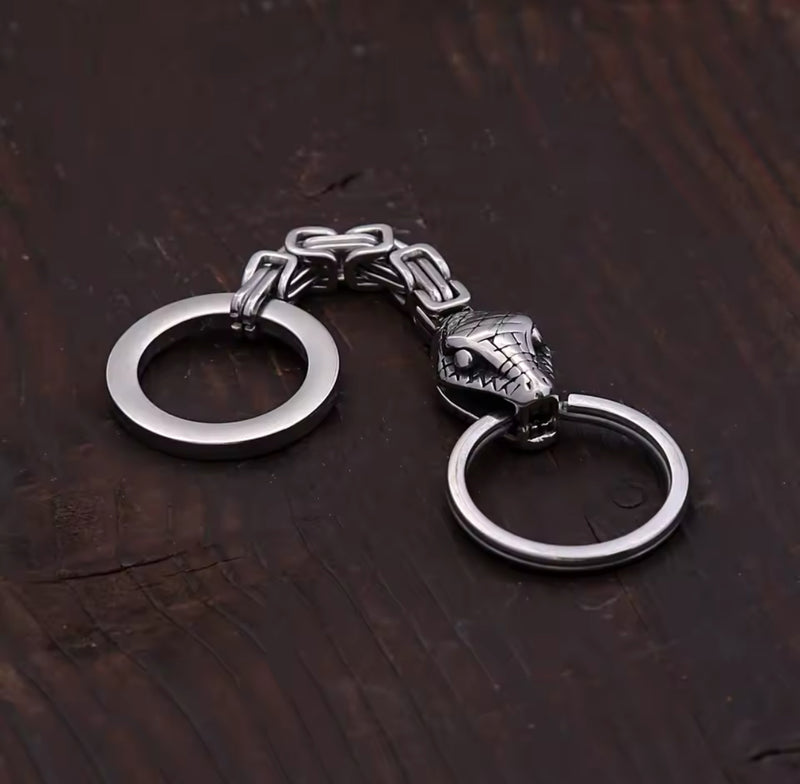 Snake Chain Keyring