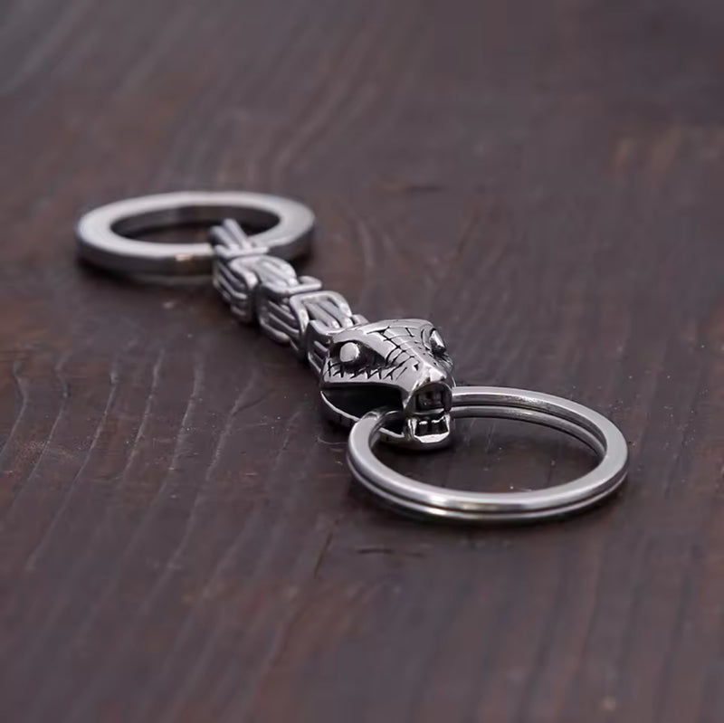 Snake Chain Keyring