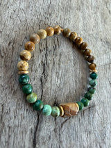 Petra Bracelet - Picture Jasper / Sea Sediment Jasper