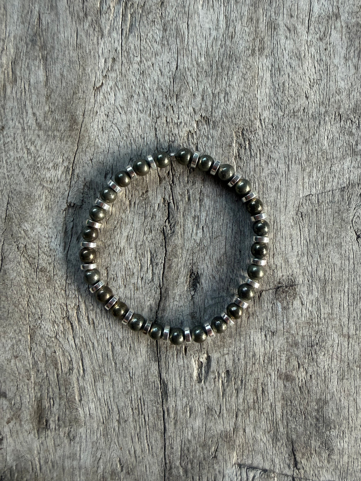 Petra Bracelet - Pyrite