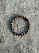 Petra Bracelet - Lava Stone / Tiger's Eye