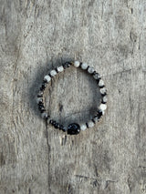 Petra Bracelet - Black Rutilated Quartz / Tourmaline