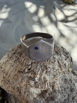 Turret Signet - Sapphire