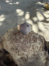 Turret Signet Ring - Ruby