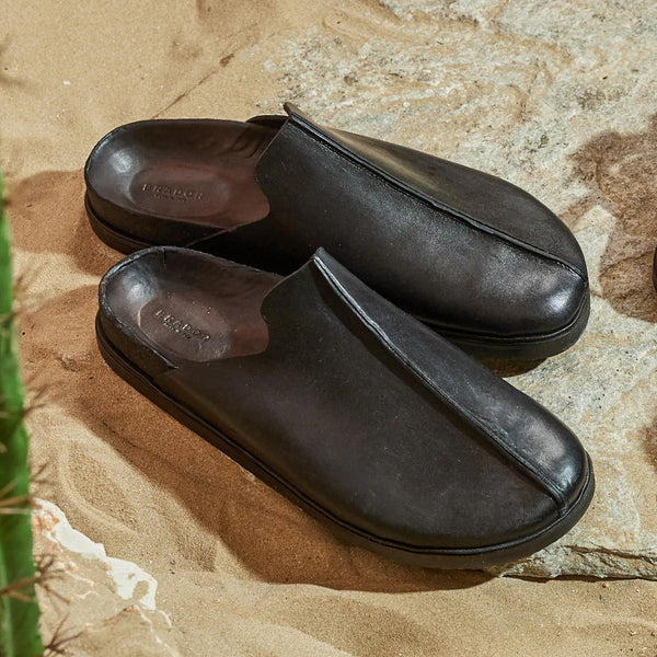 KING Mules - Dark Brown