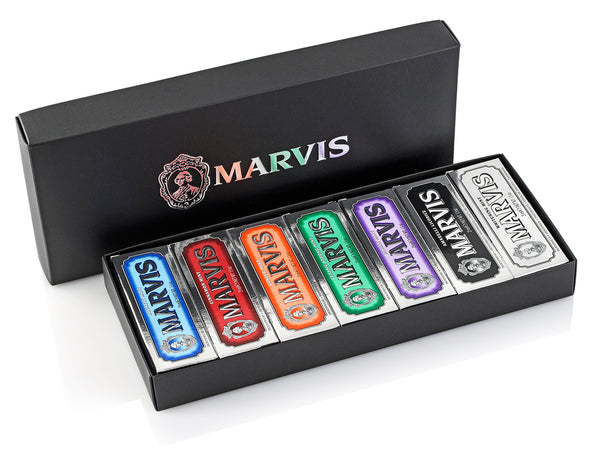 MARVIS 7 FLAVOURS BLACK GIFT BOX (25ML)