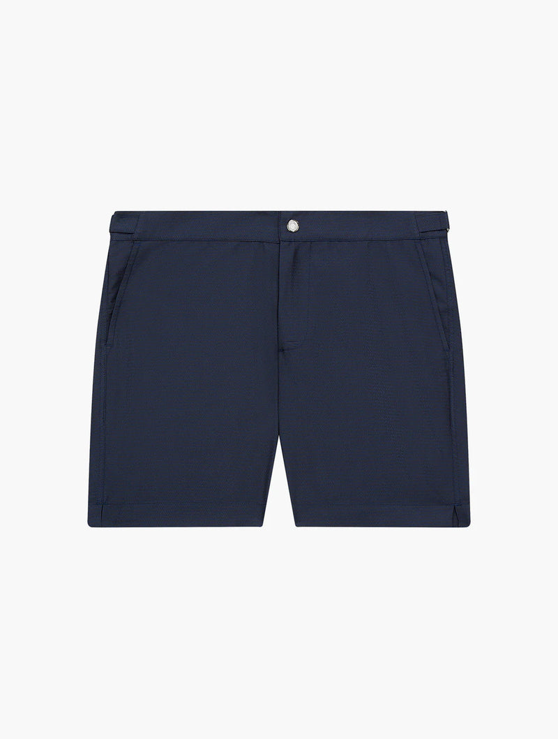 RIO TAILORED SWIM SHORTS - MIDNIGHT BLUE