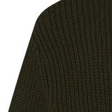 CLAUDIO COTTON-CASHMERE KNIT - SEAWOOD