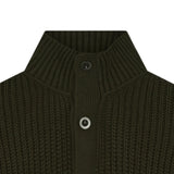 CLAUDIO COTTON-CASHMERE KNIT - SEAWOOD