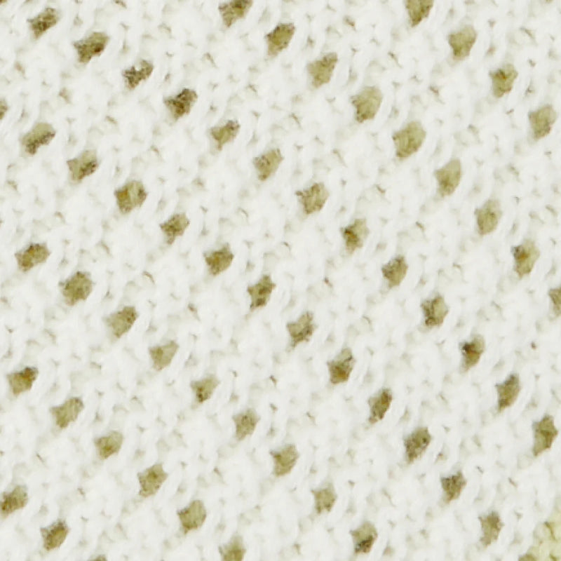 FABRICIO CROCHET CARDIGAN - PISTACHIO
