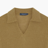 JOAQUIM KNIT POLO - DRIED MOSS