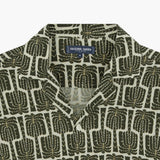 ROBERTO LINEN SHIRT - DARK OLIVE