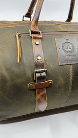 Malinor Leather Weekend Bag