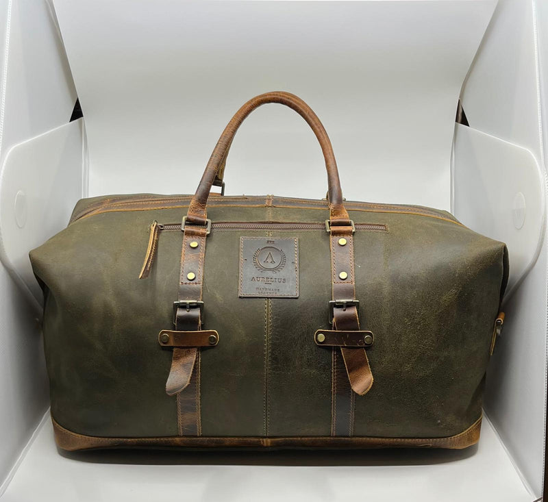 Malinor Leather Weekend Bag