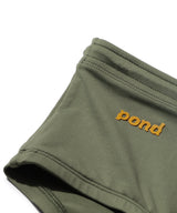 POND2 6.3" Swim Brief - Harbour Green