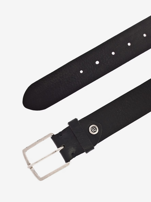 Zac Belt - Black & Silver