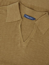JOAQUIM KNIT POLO - DRIED MOSS