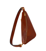 Leather Cross-body bag - Saddle Tan