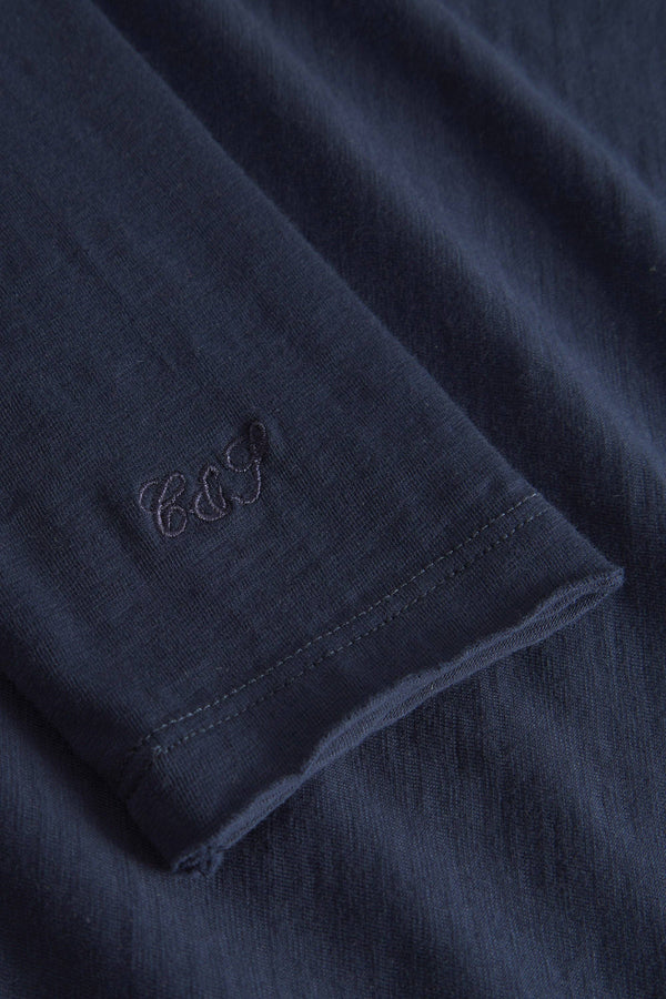 Slub Longsleeve - Navy
