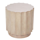 Fluted Side Table