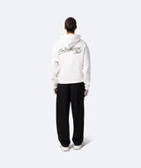 Logo Zip Hoodie - Off White