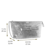 Leather Toiletries Bag - Mahogany