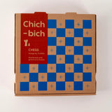 Chess set - Neon Blue