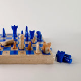Chess set - Neon Blue