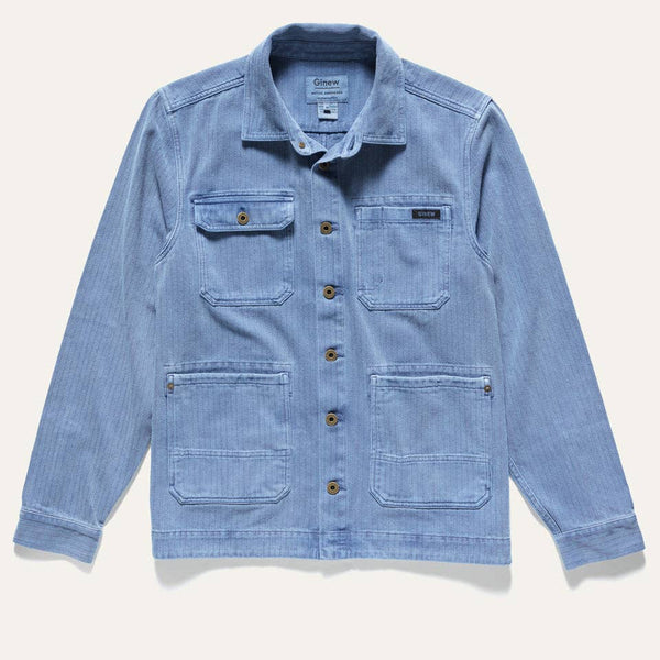 The Barn Jacket - Indigo Herringbone
