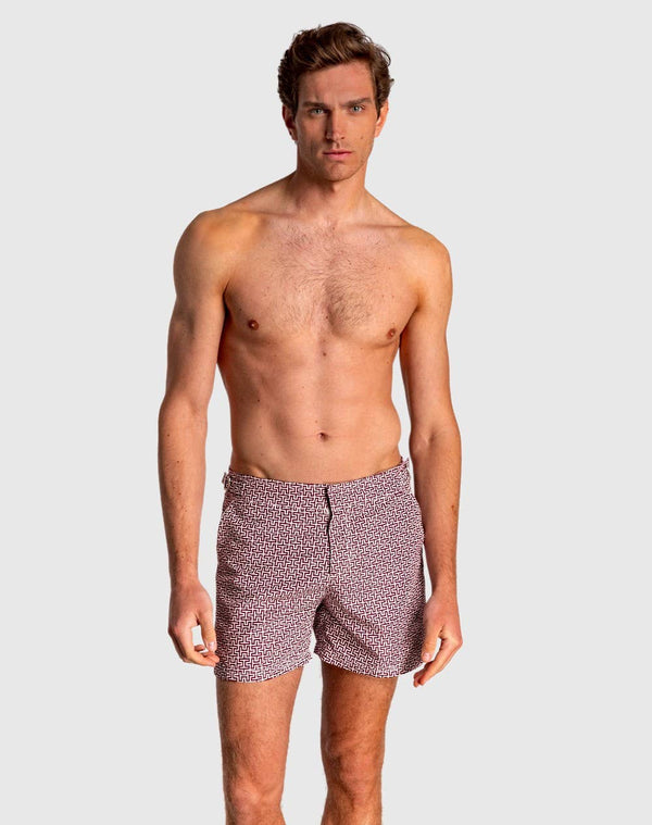 ERNESTO Swimshort - Ruby