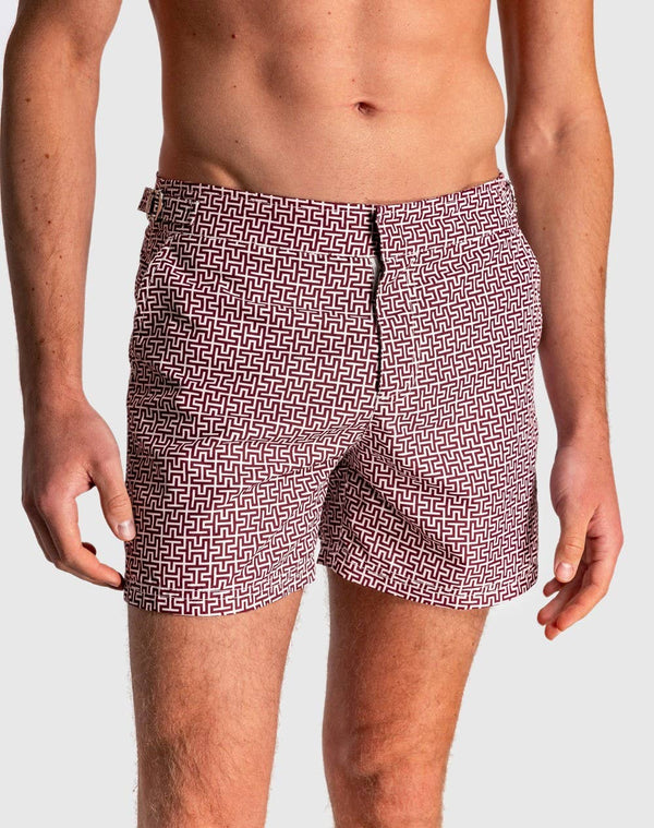 ERNESTO Swimshort - Ruby