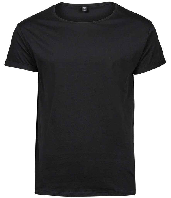 Roll-Up T-Shirt - Black