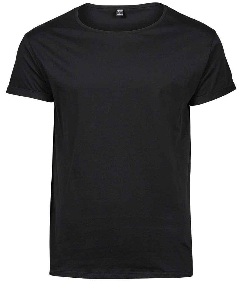 Roll-Up T-Shirt - Black