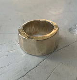 EDGE RING - SOLID BRONZE