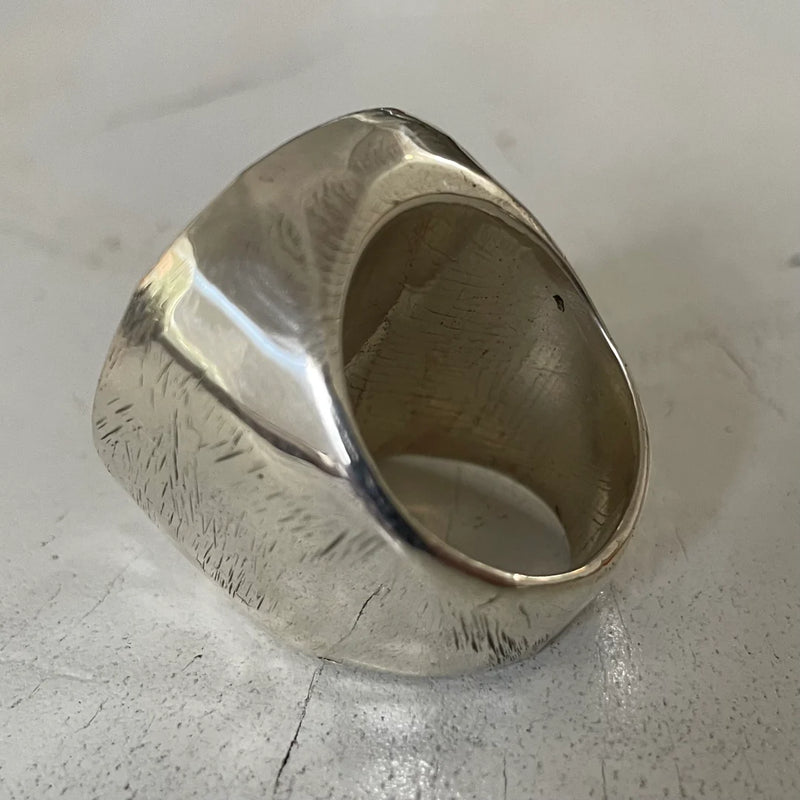 HIDE RING - SOLID SILVER