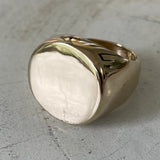 GRAND BRAND RING - SOLID BRONZE