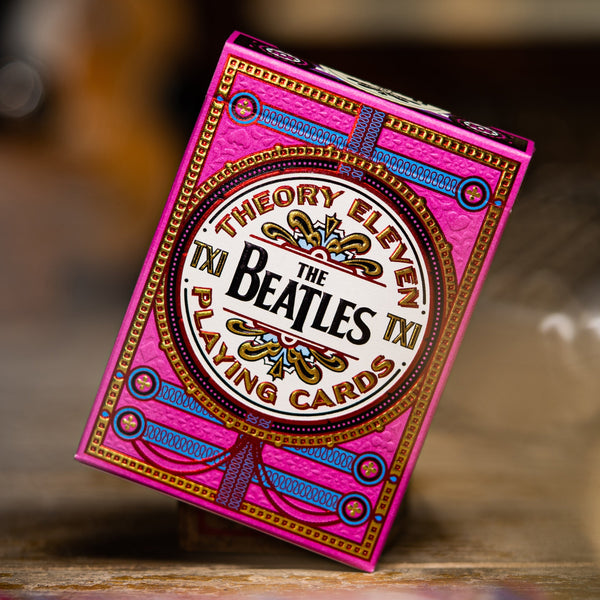 The Beatles - Playing cards - Pink