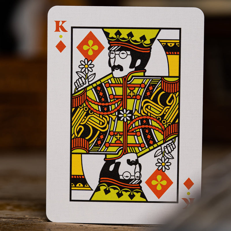 The Beatles - Playing cards - Pink