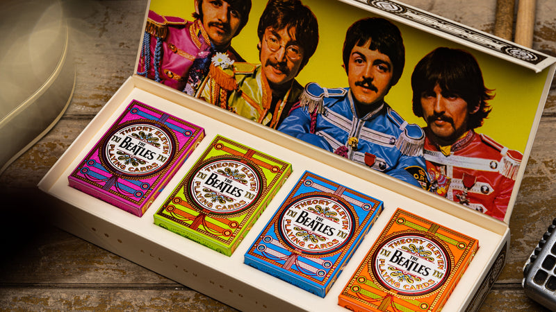 The Beatles - Playing cards - Orange