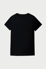 OSKAR CREW T SHIRT - Black