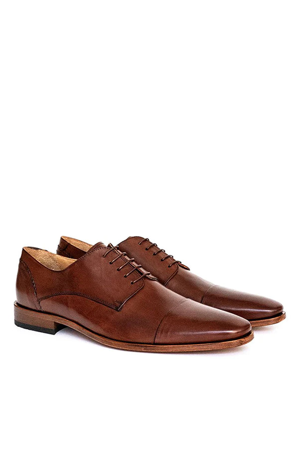 ALDEN LACE UP - Tan